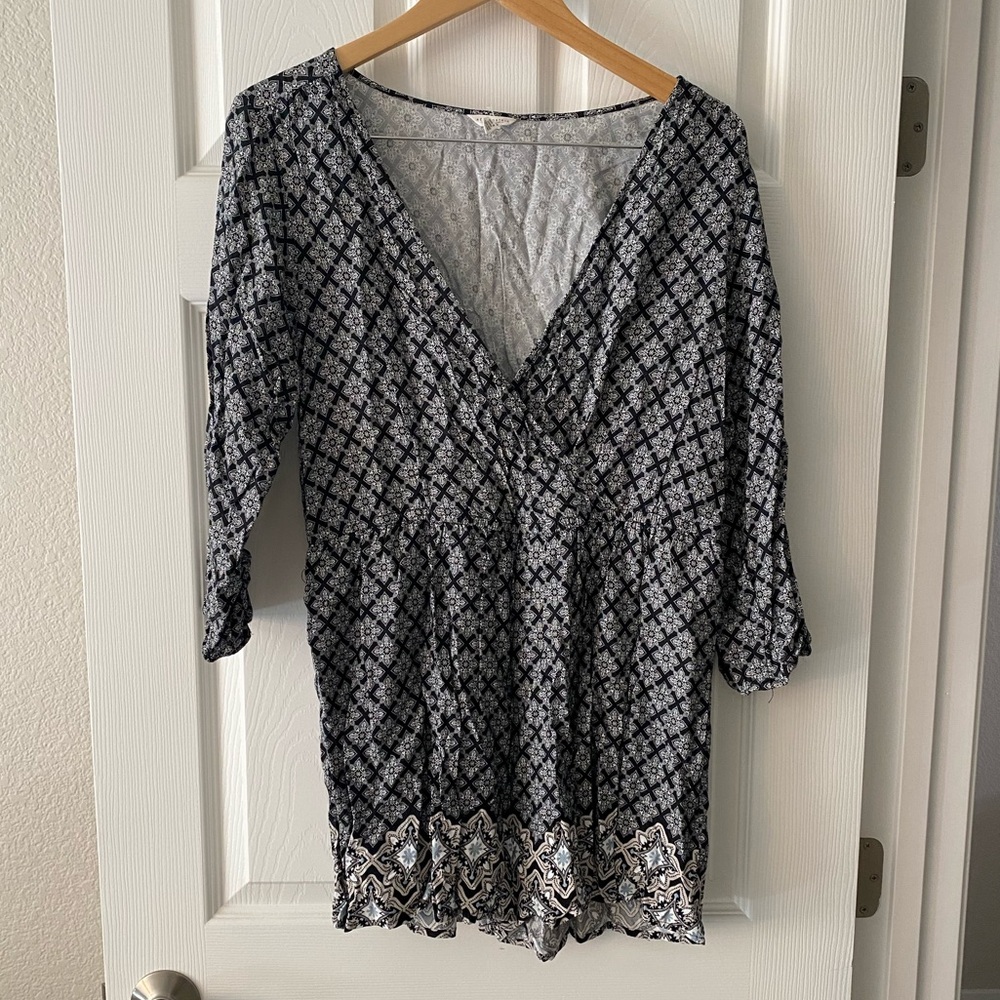 Women’s 3/4 sleeve romper